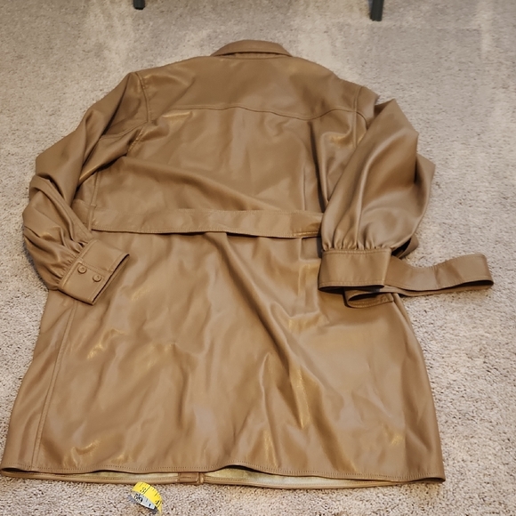 Aritzia Vegan Leather Sz XL Dress - Picture 6 of 9